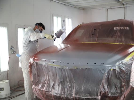 Auto paint color matching at Best Class Auto Body Las Vegas NV