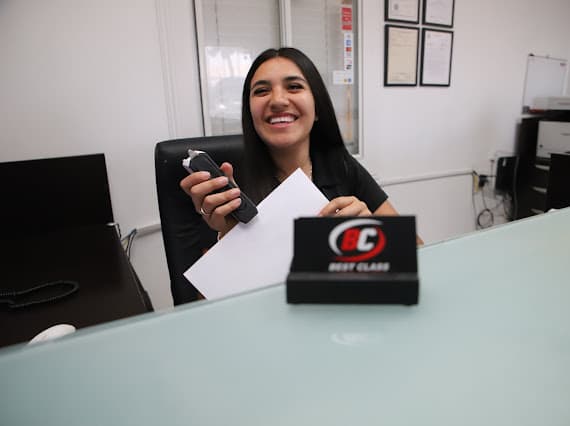 Best Class Auto Body customer service staff in Las Vegas Nevada